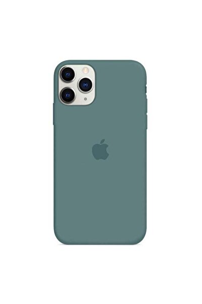 Margoun غطاء سيليكون لجهاز iPhone 12 Pro Max بلون أخضر الصبار