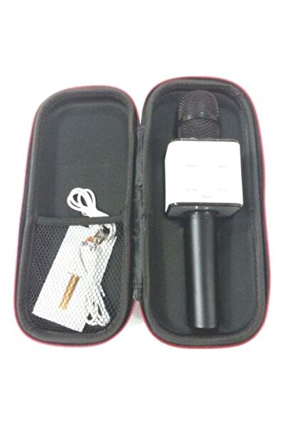 Generic ميكروفون كاريوكي لاسلكي محمول باليد Q7 مع مكبر صوت مدمج