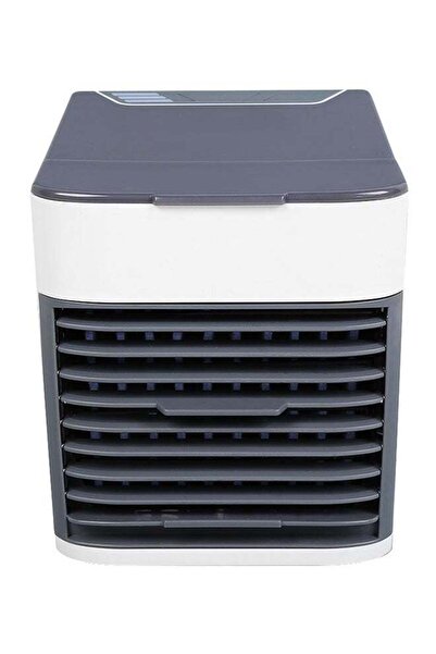 Generic مبرد هواء كهربائي محمول بمروحة صغيرة لتبريد المياه lcb190501074 أبيض