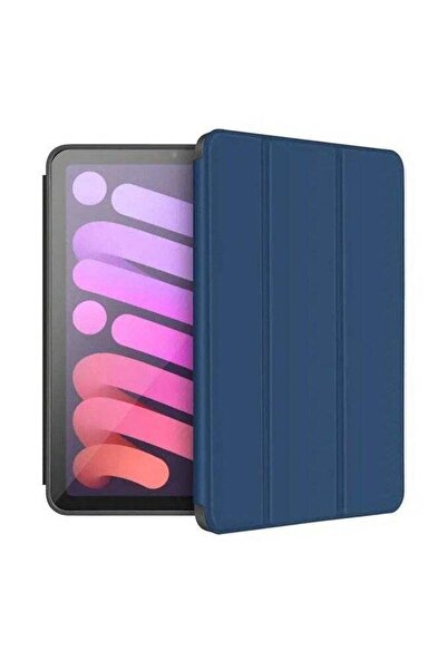 Generic غطاء ذكي قابل للطي متوافق مع iPad Mini 7، أزرق داكن