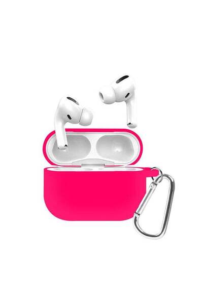 Margoun غطاء حماية من السيليكون مع خطاف كاربينر لسماعات Apple AirPods Pro - و...