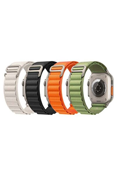 Margoun مجموعة من 4 قطع من سوار Alpine Loop لساعة Apple Watch مقاس 49 مم/45 م...