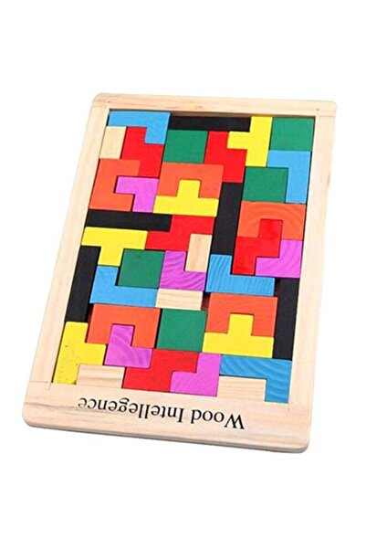 Generic ألغاز تتريس الخشبية عالية الجودة للتفاعل بين الوالدين والطفل، تنمية ت...