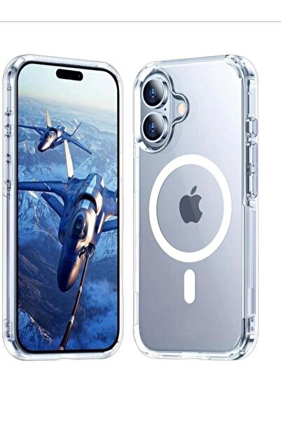 Generic غطاء شفاف مع خاصية الشحن اللاسلكي للايفون 16