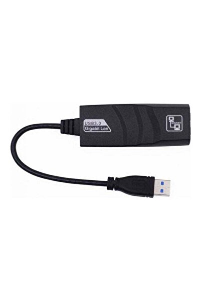 Generic Superspeed USB 3.0 to RJ45 Gigabit Ethernet Network Adapter Wired LAN for MacBook Black