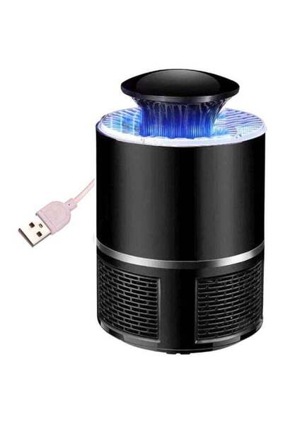 Generic مصباح كهربائي لقتل البعوض باللون الأسود