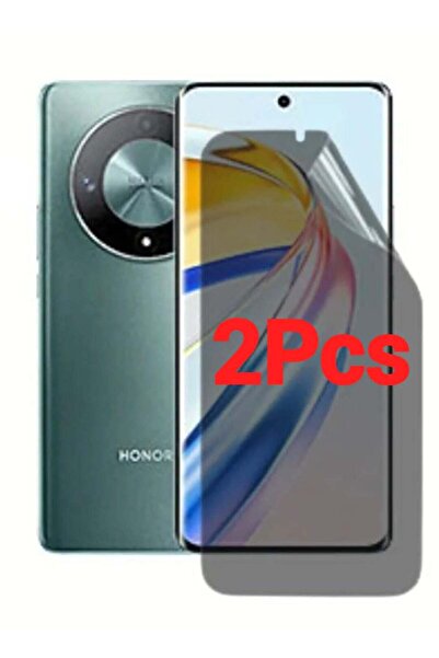 Generic قطعتان من واقي الشاشة الحراري عالي الجودة غير اللامع لهاتف Honor X9B