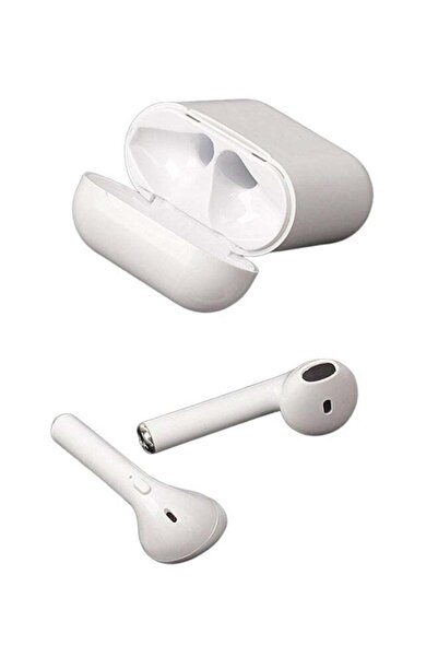 Generic سماعات أذن i11 Mini TWS BT 5.0 لاسلكية تعمل باللمس مع صندوق شحن، لون أبيض