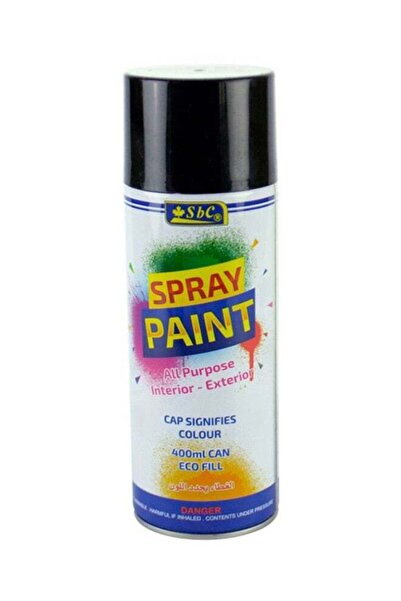 SBC All Purpose Spray Paint Black 400ml