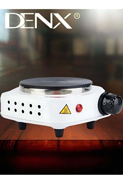 Denx Portable Single Burner Electric Hot Plate, Suitable for Camping, with Ad...