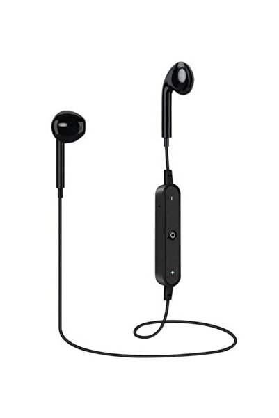 Generic سماعات أذن بلوتوث مع ميكروفون باللون الأسود