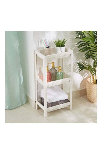Home Box 3-Tier Allure Bathroom Caddy White 22.5x105cm