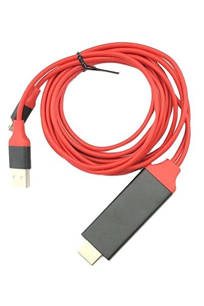 Generic USB Charging For All IOS System Red/Black