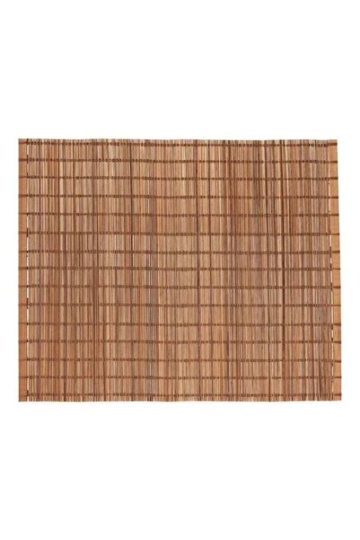 Generic Natural Bamboo Toga Place Mat Multi Color