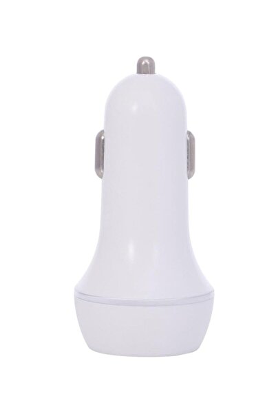 wopow Dual USB Car Charger White