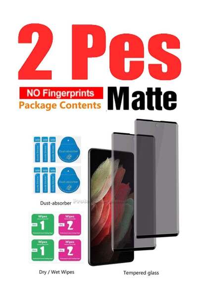 Generic قطعتان من واقي الشاشة الهيدروجيل غير اللامع لهاتف Honor X9C