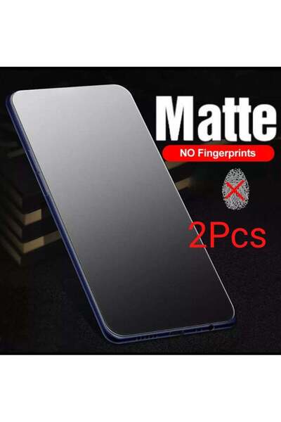 Generic قطعتين من ملصق حماية الشاشة المضاد لبصمات الأصابع من مادة الهيدروجيل غير اللامع لهاتف Asus Rog Phone 6