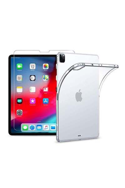 Margoun غطاء حماية وواقي شاشة لجهاز iPad Pro مقاس 11 بوصة (2020) شفاف