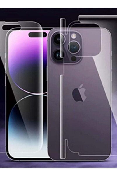 Generic حماية كاملة مع حواف أمامية وخلفية 360 درجة لجهاز iPhone 15 Pro