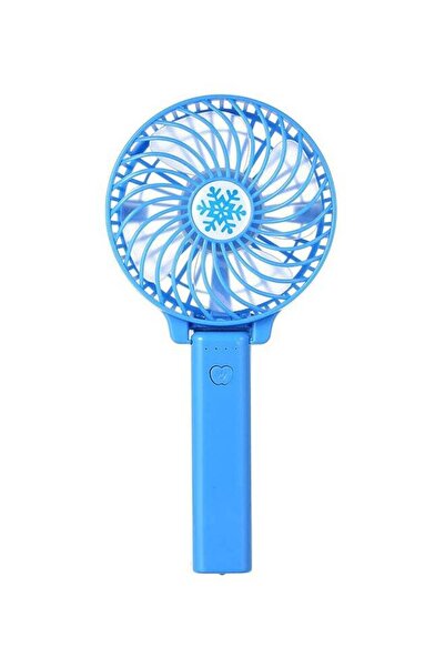 Generic مروحة تبريد محمولة قابلة لإعادة الشحن عبر بطارية USB H21005BL باللون ...