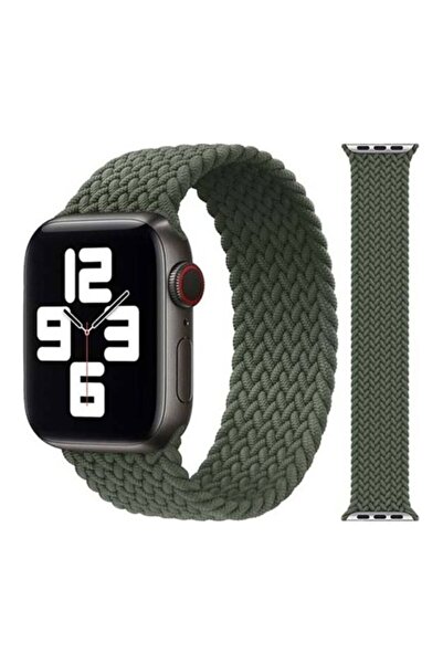 HYX سوار بديل لساعة Apple Watch Series 6/SE/5/4/3/2 مقاس 42/44 مم، أخضر