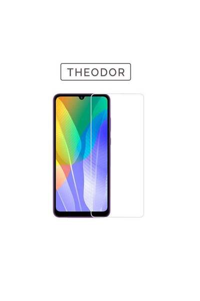 Theodor واقي شاشة زجاجي مقوى لهاتف هواوي P30 شفاف
