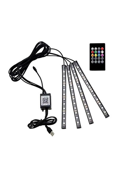 Generic 4-Piece Car LED Lights Strip