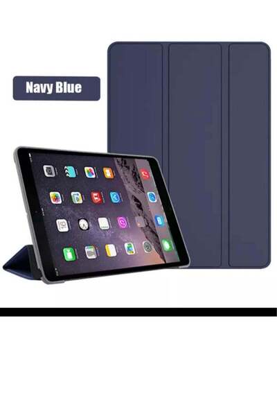 Generic Smart flip cover that protects the entire device for iPad AIR 1/2 9.7 inch Navy color