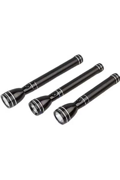 Denx 3-in-1 Rechargeable Led Flashlight - Led Torch With 360 LM – High Brightness, Portable Design