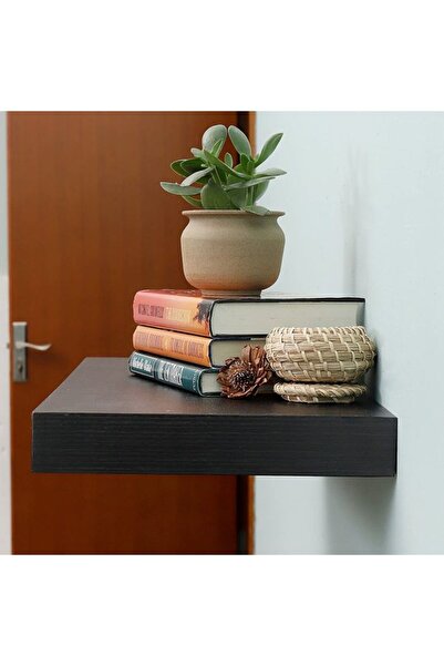 Roman Gifts رف عائم بني غامق 40x23.5 سم