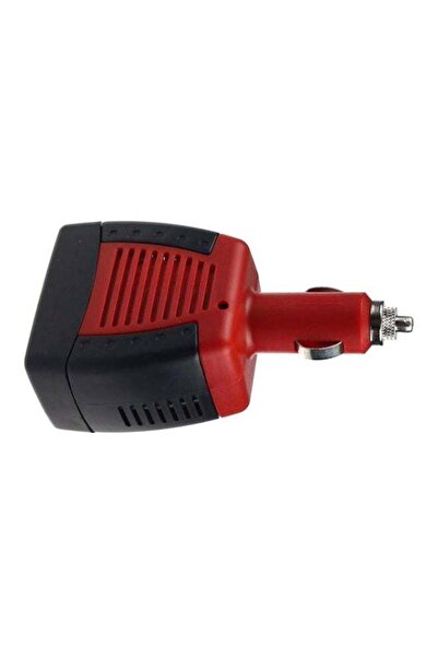 Generic Portable USB Car Charger Black/Red