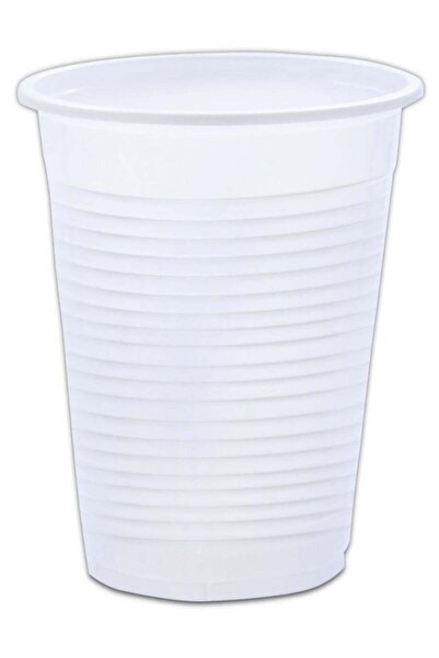 Generic مجموعة أكواب للاستخدام مرة واحدة من 1000 قطعة باللون الأبيض