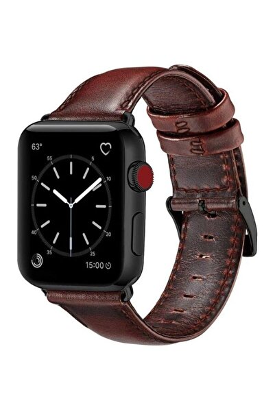 Generic Replacement Band For Apple iWatch Series 1/2/3/4 44mm Brown