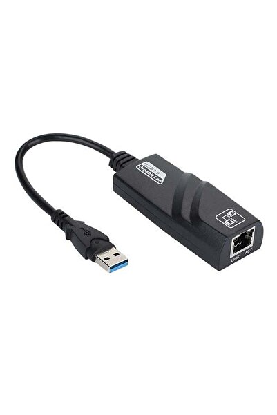 Generic USB 3.0 To Ethernet LAN High Speed Adapter For Macbook Black