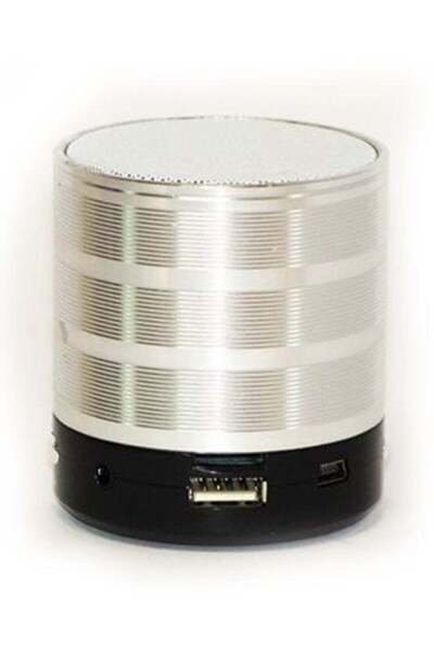 Generic Portable Wireless Bluetooth Speaker With Fm Radio Silver