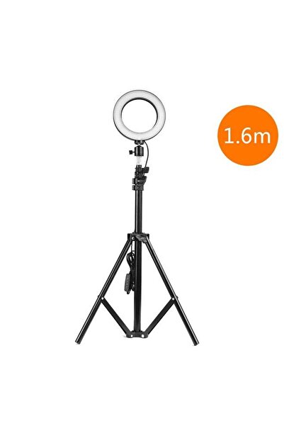 Generic ضوء دائري LED قابل للتعتيم بواجهة USB لصور السيلفي، أبيض فاتح/أبيض دا...