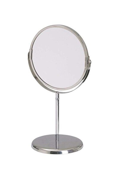 Generic مرآة طاولة فضية