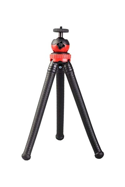 Generic Octopus Camera Tripod Stand Black/Red