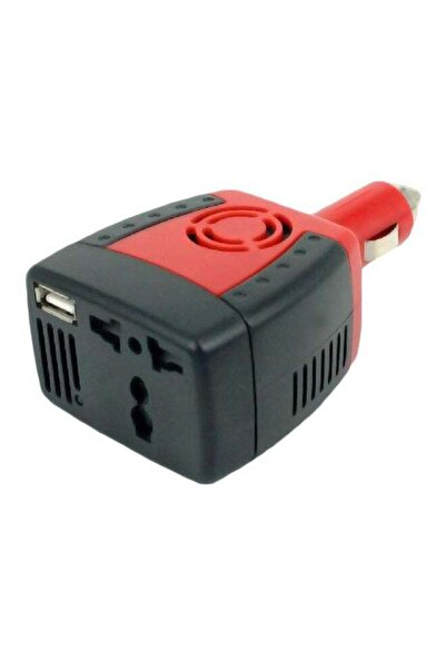 Generic شاحن سيارة USB محمول أسود/أحمر