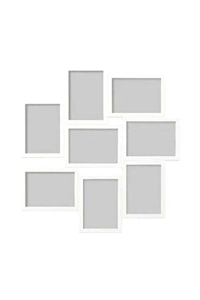 Generic مجموعة إطارات فاكسبو كولاج، 8 قطع، أبيض، 13×18 سم