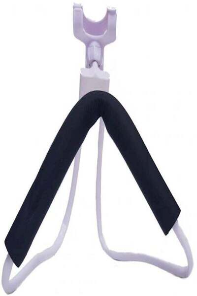 Generic حامل لاصق للموبايل على الكتف، لون أبيض