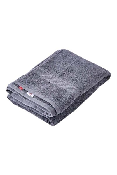 Home Box Smart Cell Textured Bath Towel Grey 140x70cm