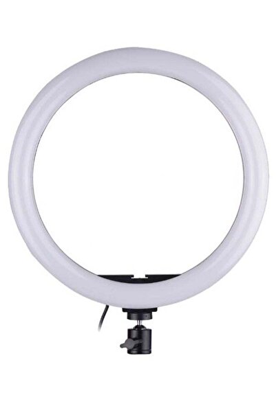 Generic حلقة إضاءة LED قابلة للتعتيم لتصوير الفيديو باللونين الأبيض والأسود