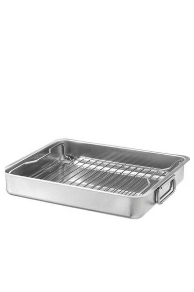 Generic Roasting tray with stainless steel grill rack