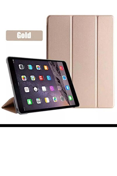 Generic Smart flip cover for iPad AIR 5/6 9.7 inch golden color