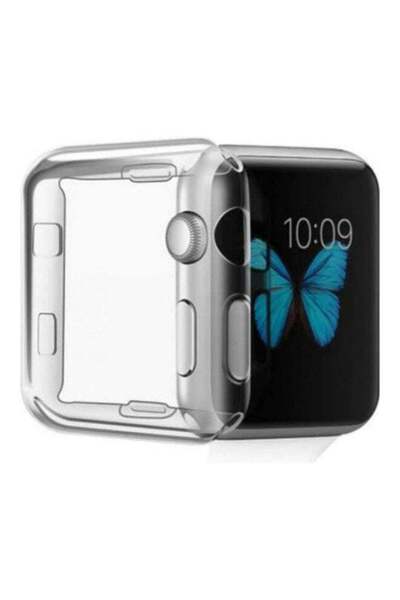 Generic Soft TPU Protector Case Bumper Cover for Apple iWatch Series 4 44mm Clear