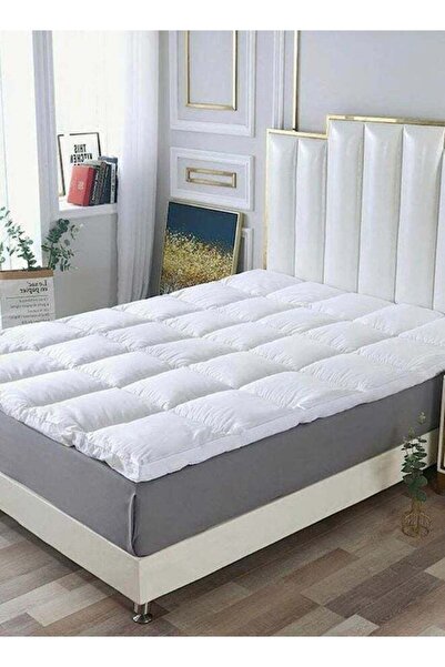 LUNA HOME غطاء مرتبة فائق النعومة بمقاس كينج - 180*200+8 سم، وسادة واقية فائق...