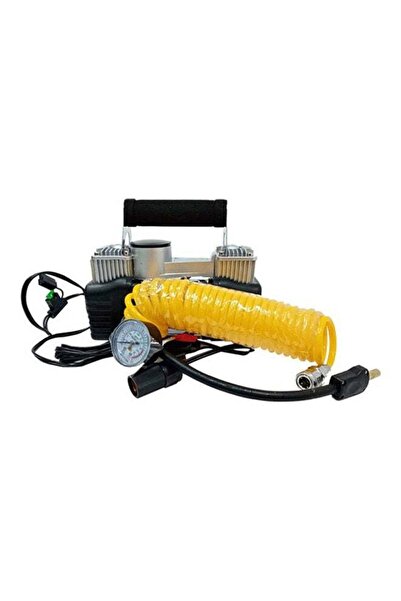 Safari مجموعة ضاغط هواء مزدوج الأسطوانة عالي التحمل للسيارات والشاحنات