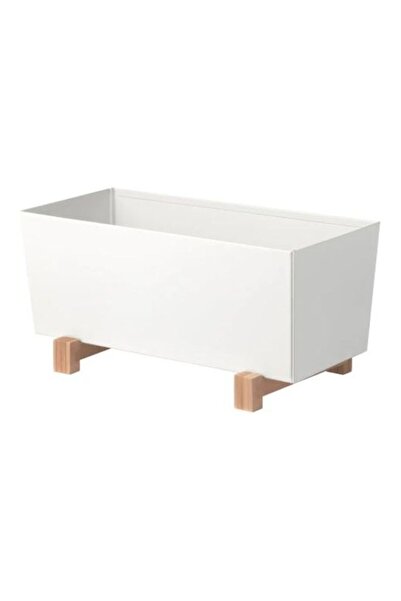 Generic Plant Pot White 32x15cm