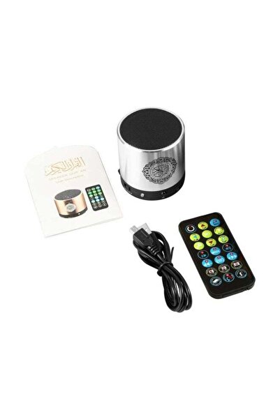 Generic Holy Quran Bluetooth Speaker With Remote Silver